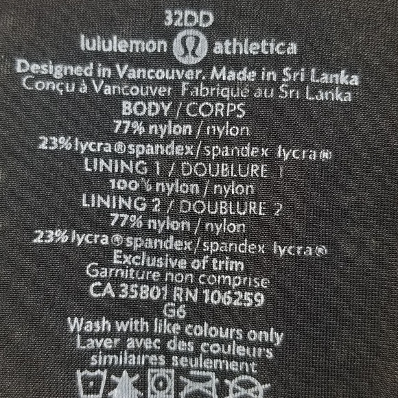 Lululemon Athletica sports Bra - Picture 4 of 4